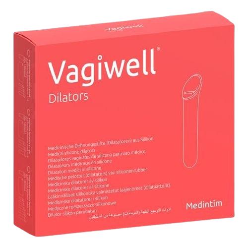 Zdjęcie produktu - VAGIWELL DILATORS Premium Medyczne rozszerzacze pochwy silikonowe, 5 szt.