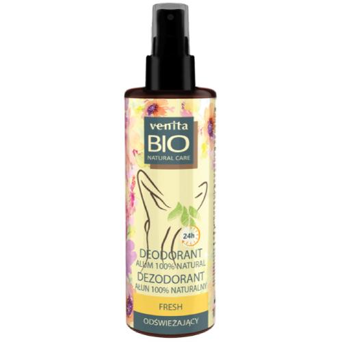 Zdjęcie produktu - VENITA Bio Natural Care Odświeżający dezodorant do ciała, 100ml