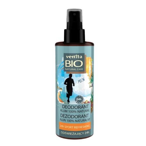 Zdjęcie produktu - VENITA Bio Natural Care dezodorant odświeżający dla mężczyzn, 100ml