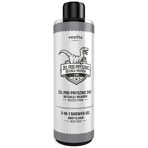 Zdjęcie produktu - Venita Men Żel i szampon do włos&oacute;w i ciała 2w1, 300 ml