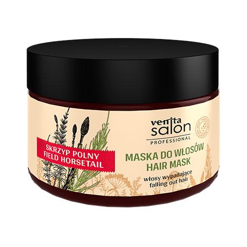 Zdjęcie produktu - Venita Salon Maska do włos&oacute;w wypadających z ekstraktem ze skrzypu, 500 ml