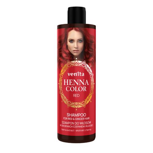 Zdjęcie produktu - VENITA Szampon do włos&oacute;w w odcieniach czerwieni i rudości, 300ml