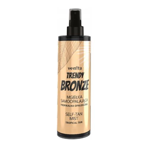 Zdjęcie produktu - VENITA Trendy Bronze Mgiełka samoopalająca do twarzy i ciała Tropikalna opalenizna, 200ml