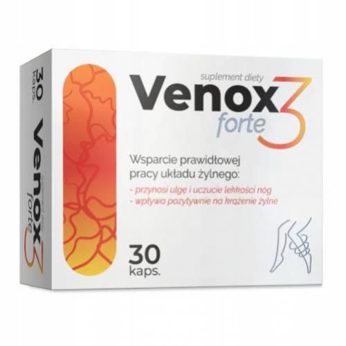 Zdjęcie produktu - VENOX 3 Forte, 30 kapsułek