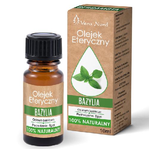Zdjęcie produktu - Vera Nord Olejek eteryczny Bazylia, 10 ml