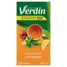 Zdjęcie produktu - Verdin Fix z cytrusami, 20sasz.