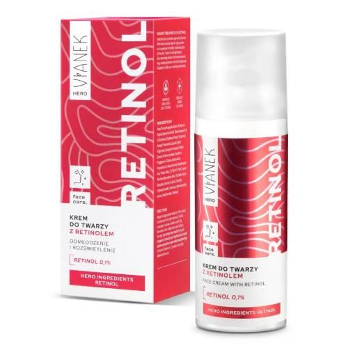 Zdjęcie produktu - Vianek Hero Krem do twarzy z retinolem, 50 ml