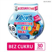 Vibovit Bezcukrowe Misio Żelki, 30żelek