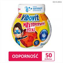 Zdjęcie produktu - Vibovit Max Odporność Żelki - 50 sztuk