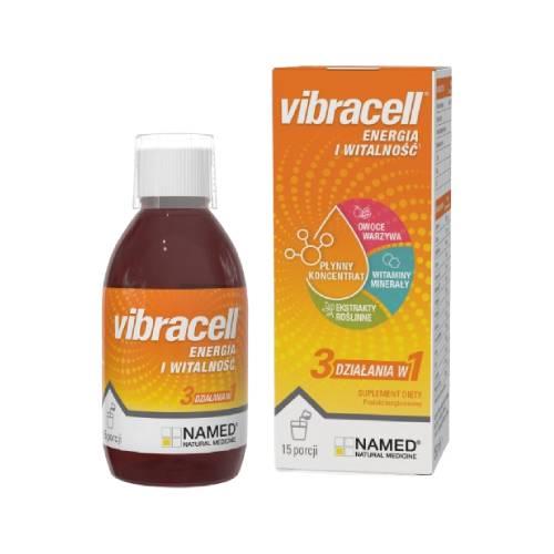 Zdjęcie produktu - Vibracell Energia i Witalność Płynny koncentrat, 150 ml KR&Oacute;TKA DATA 31.08.2026
