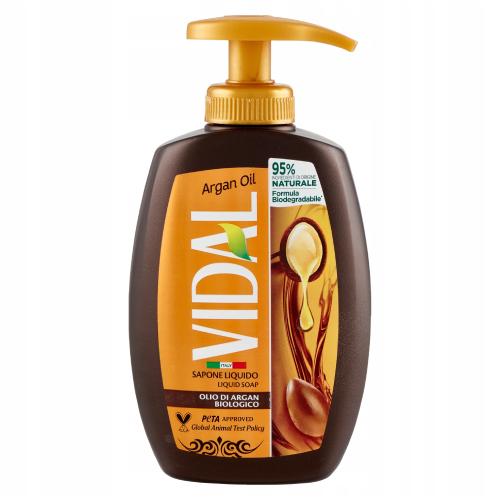 Zdjęcie produktu - Vidal Olio Di Argan Biologico Mydło w płynie Olej arganowy, 300 ml
