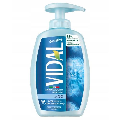 Zdjęcie produktu - Vidal Talco Liquido Mydło w płynie Talk, 300 ml