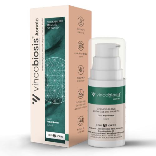 Zdjęcie produktu - Vincobiosis Acneic Dermobalans krem-żel do twarzy, 50 ml