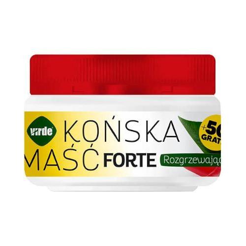Zdjęcie produktu - VIRDE Końska maść forte rozgrzewająca, 350g + 50g