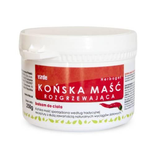 Zdjęcie produktu - VIRDE KOŃSKA maść rozgrzewająca, 250ml