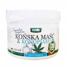 Zdjęcie produktu - VIRDE Końska maść z konopiami i CBD chłodząca, 250 ml