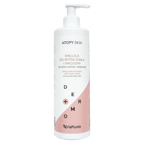 Zdjęcie produktu - Vis Plantis ATOPY SKIN Emulsja do mycia ciała i włos&oacute;w, 400ml