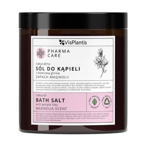 Zdjęcie produktu - Vis Plantis Pharma Care S&oacute;l do kąpieli z fioletową glinką Magnolia, 800g