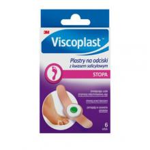 Zdjęcie produktu - Viscoplast Plastry na odciski z kwasem salicylowym, 6 sztuk