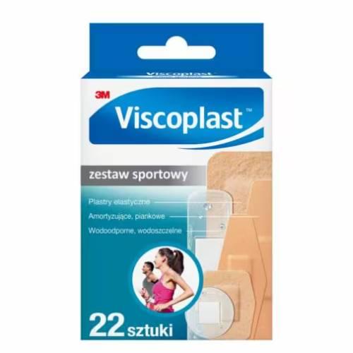 Zdjęcie produktu - VISCOPLAST Zestaw Sportowy Plastry, 22 sztuki