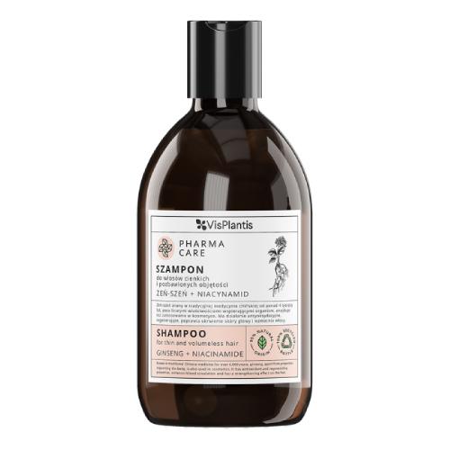 Zdjęcie produktu - Vis Plantis Pharma Care Szampon do włos&oacute;w cienkich i pozbawionych objętości, 500ml