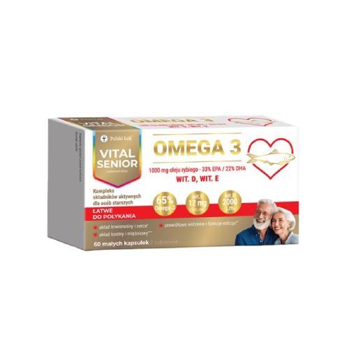 Zdjęcie produktu - Vital Senior Omega 3, 60 kaps.