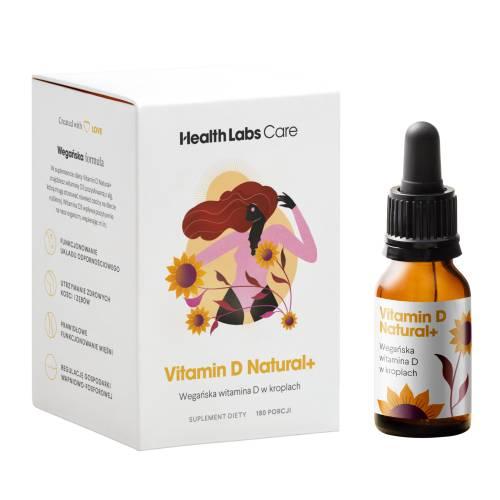 Zdjęcie produktu - Health Labs Vitamin D Natural+, 10 ml
