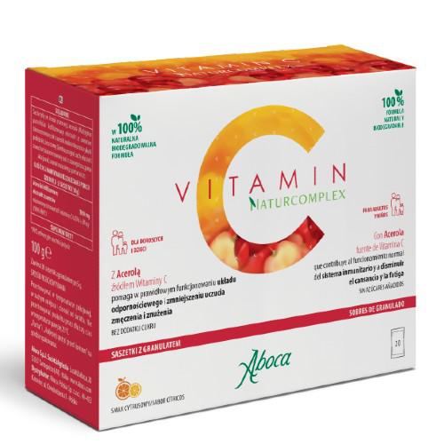 Zdjęcie produktu - Vitamina C Naturcomplex, 20sasz. x 5g