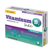 Zdjęcie produktu - Vitaminum B2 HEC na zajady - 30 tabletek