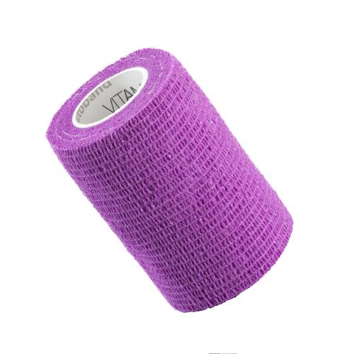Zdjęcie produktu - VITAMMY Autoband Elastyczny bandaż kohezyjny 7,5cm x 450cm Fioletowy