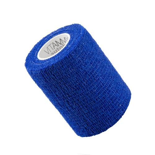 Zdjęcie produktu - VITAMMY Autoband Elastyczny bandaż kohezyjny 7,5cm x 450cm Niebieski
