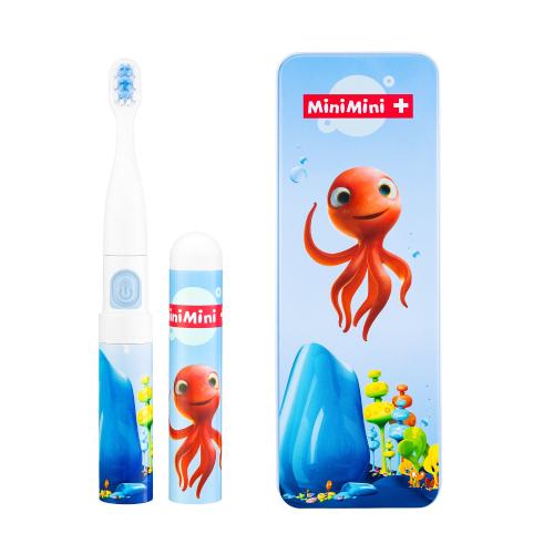 Zdjęcie produktu - VITAMMY Smile Minimini+ Szczoteczka soniczna 3+ Ośmiornica + etui, 1 szt.