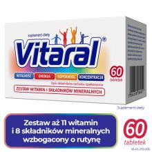 Zdjęcie produktu - VITARAL, 60 tabletek
