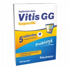 Zdjęcie produktu - Vitis GG kapsułki Nowa formuła, 20kaps.