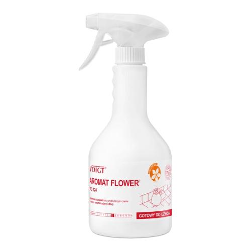 Zdjęcie produktu - VOIGT AROMAT FLOWER VC124 Odświeżacz powietrza o wydłużonym czasie działania neutralizujący odory, 600ml