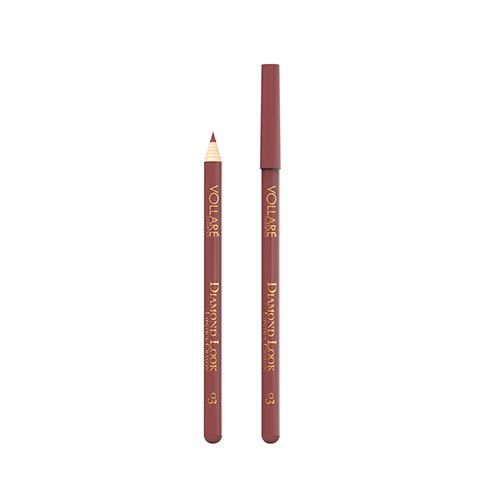 VOLLARE Kredka do ust Diamond Look 03 Fudge Nude, 1 szt.