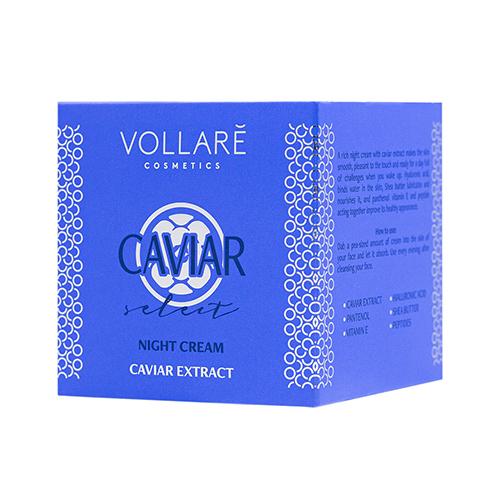 VOLLARE Krem do twarzy na noc Caviar, 50ml