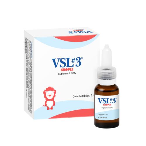 Zdjęcie produktu - VSL#3 Probiotyk krople, 2 x 5 ml