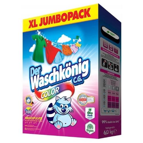 Zdjęcie produktu - Waschkonig C.G. Color Proszek do prania, 6 kg USZKODZONE OPAKOWANIE