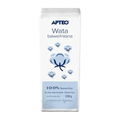Zdjęcie produktu - APTEO CARE Wata bawełniana, 200g