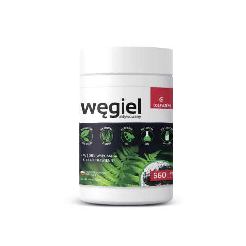 Zdjęcie produktu - Węgiel Aktywowany proszek, 100g  Colfarm