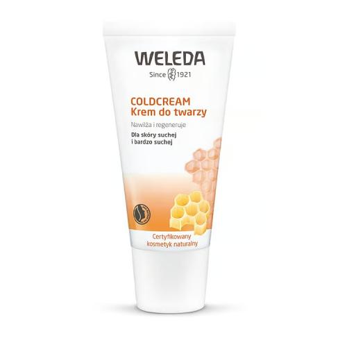 Zdjęcie produktu - Weleda Cold Cream Krem do twarzy dla sk&oacute;ry suchej i bardzo suchej, 30 ml