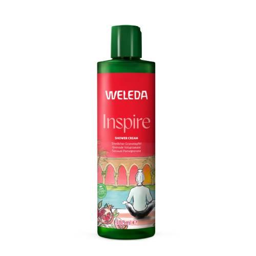 Zdjęcie produktu - Weleda Inspire Kremowy płyn pod prysznic z granatem, 400 ml