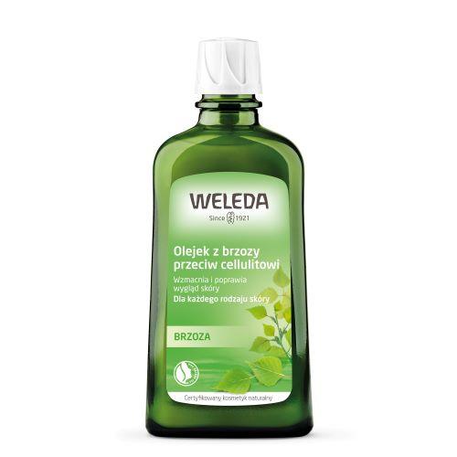 Zdjęcie produktu - Weleda Olejek z brzozy przeciw cellulitowi, 200 ml