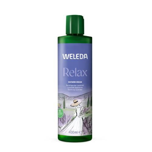 Zdjęcie produktu - Weleda Relax Kremowy płyn pod prysznic z lawendą, 400 ml