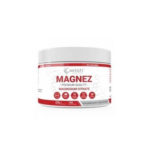 Zdjęcie produktu - Wish Pharmaceutical Cytrynian Magnezu proszek, 250 g