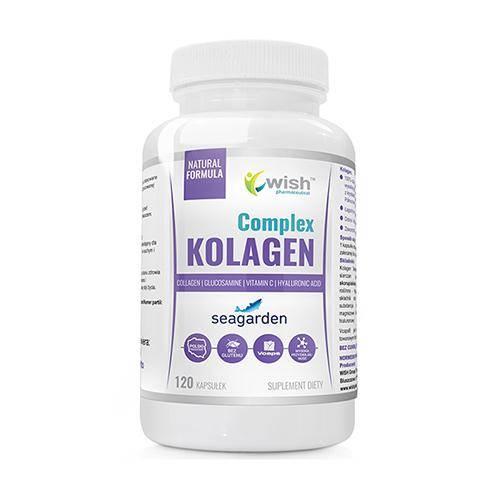Zdjęcie produktu - WISH Pharmaceutical Kolagen Complex, 120 kaps.