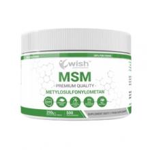 Zdjęcie produktu - WISH Pharmaceutical MSM Siarka organiczna, 250g