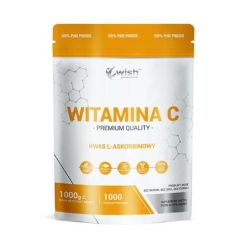 Zdjęcie produktu - Wish Witamina C kwas L-askorbinowy w proszku, 1000 g