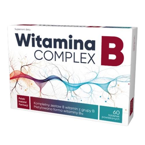Zdjęcie produktu - Witamina B complex, 60 tabl. powl.
